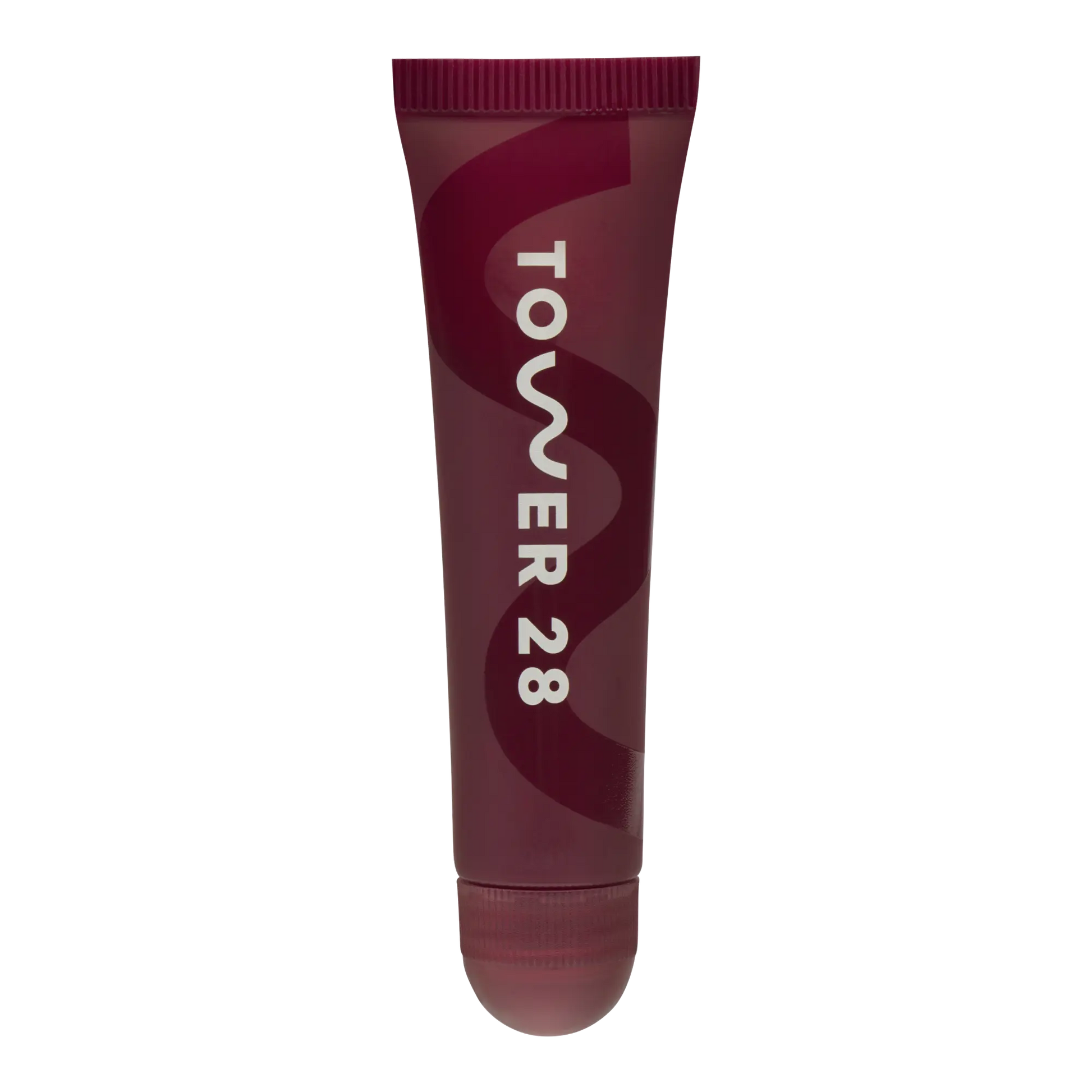 The Tower 28 Beauty LipSoftie™ Lip Treatment in the shade Ube Vanilla. [Ube Vanilla]