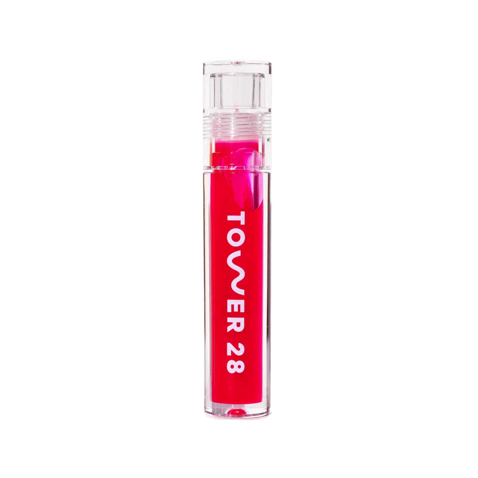 The Tower 28 Beauty ShineOn Lip Jelly in the shade XOXO. [XOXO]